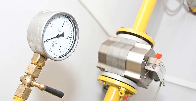 Gas Line Leak Detection